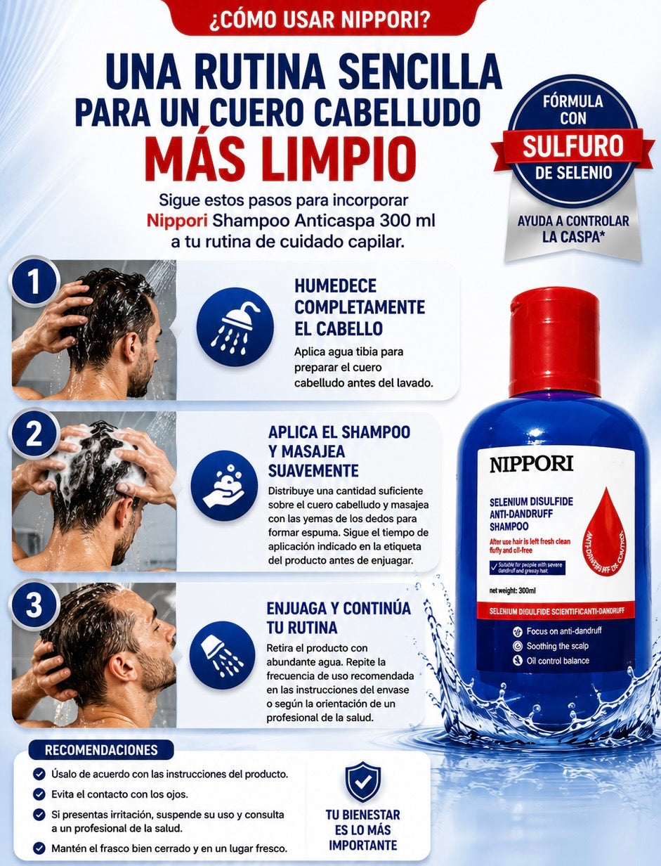Shampoo Anticaspa Nippori